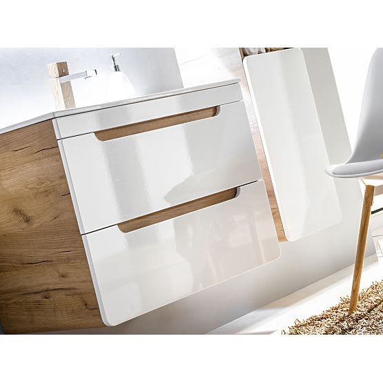 60 cm-es mosdó alatti szekrény 2 fiókkal