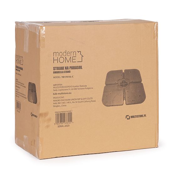 60 KG vízzel tölthető napernyőtalp