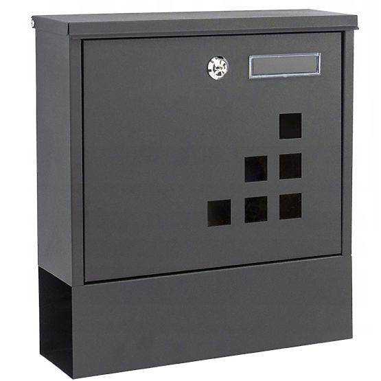 Acél postaláda