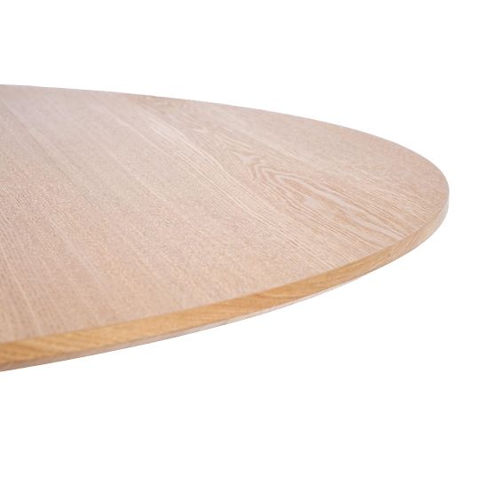 ACORD kinyitható asztal, természetes/fekete (2p=1db)