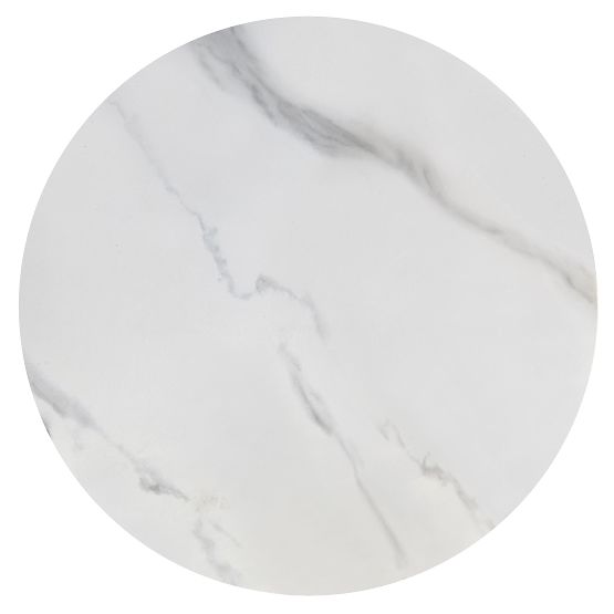 ACUNA konferencia asztal fehér márvány asztallappal (1p=1db)