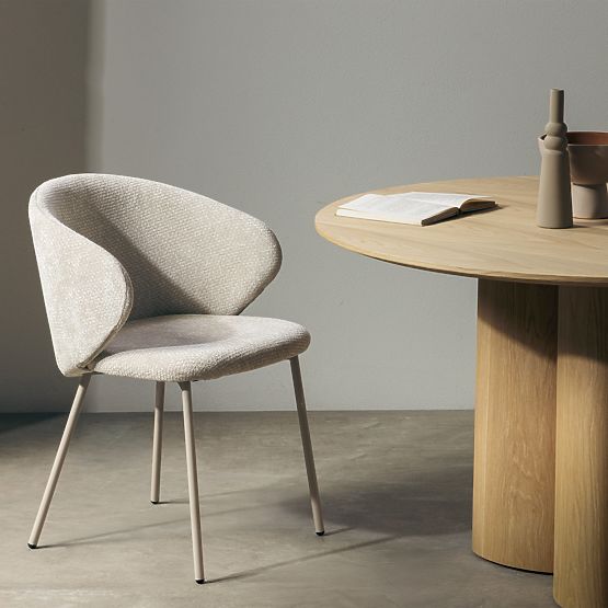 Adrano étkezőszék, világos bézs/bézs lábak