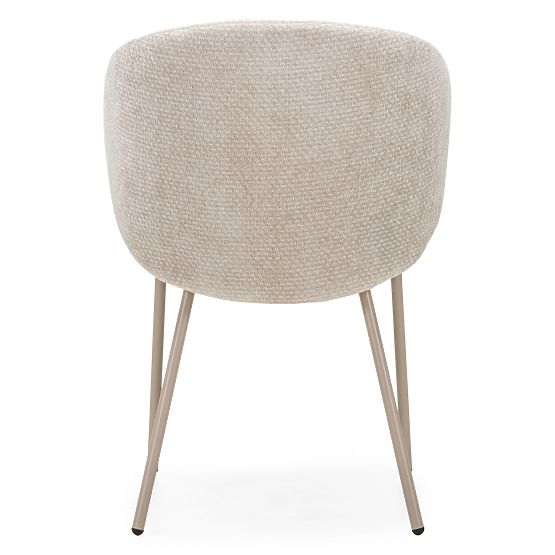 Adrano étkezőszék, világos bézs/bézs lábak