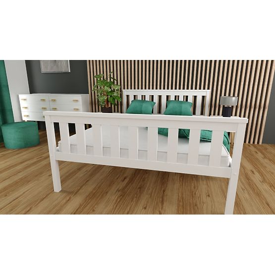 Aga fa ágy 200 x 90 cm - fehér