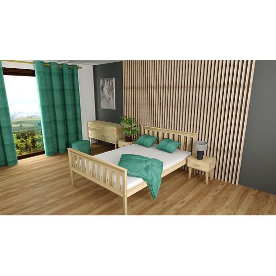 Aga faágy 200 x 90 cm - fenyő