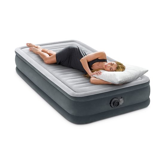 Ágy matrac 191x99 cm pumpával 1 személy részére Comfort 67766ND