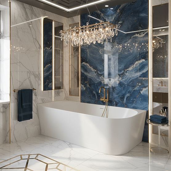 Akrilát Sarokkád BELLANTO SLIM 170 Bal