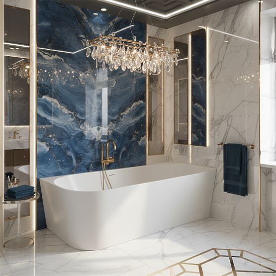 Akrilát Sarokkád BELLANTO SLIM 170 Jobb