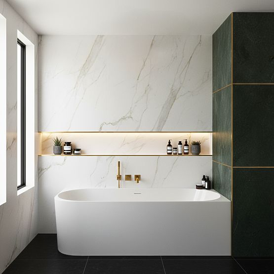 Akrilát Sarokkád BELLANTO SLIM 170 Jobb