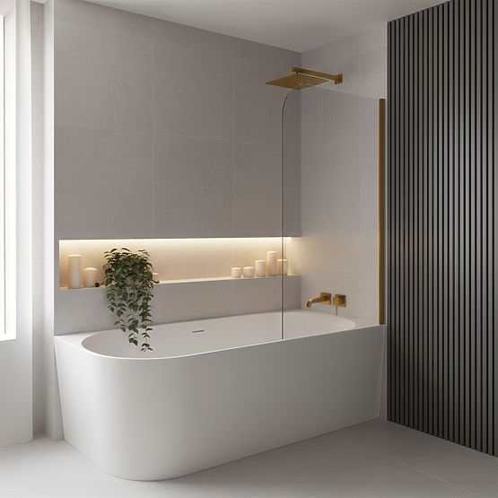 Akrilát Sarokkád BELLANTO SLIM 170 Jobb