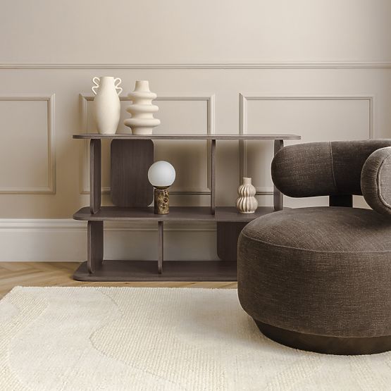 Alacsony Tulumo polc, lekerekített, Villa dió