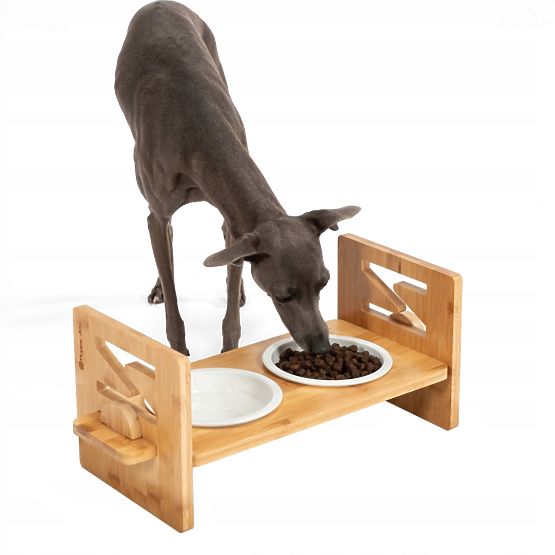 Állítható Kerámia Tál Kutya vagy Macska számára Szilikon Alátéttel PJ-082 Készlet