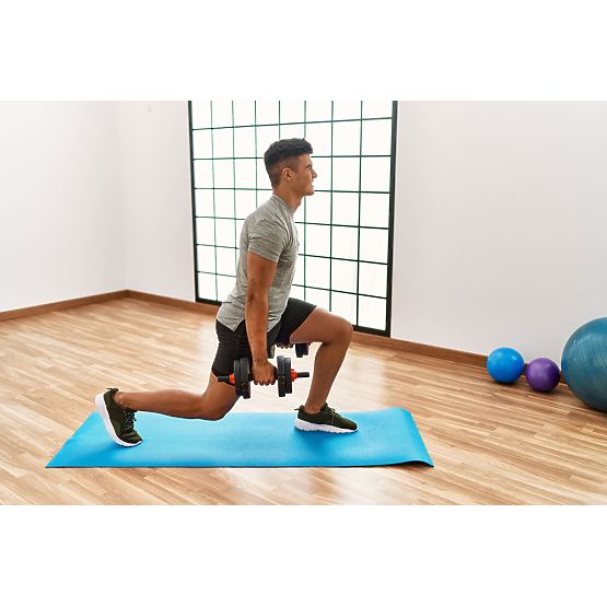 Állítható súlyzók 2 x 10kg súlyzó készlet 20kg tengely