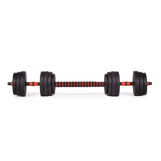 Állítható súlyzók 2 x 10kg súlyzó készlet 20kg tengely