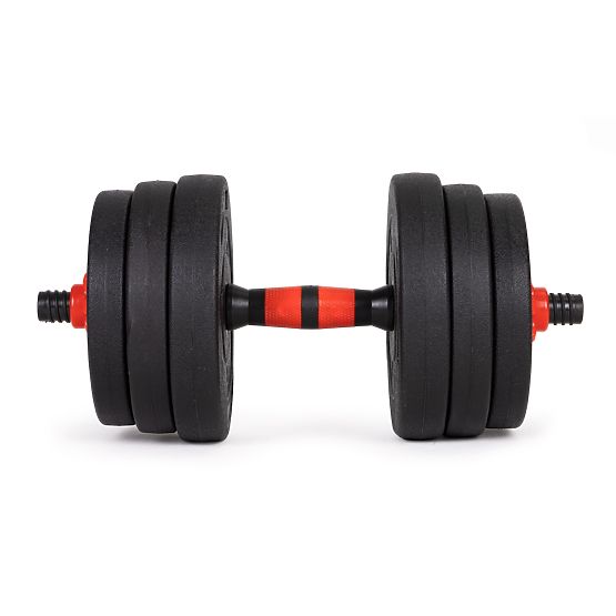 Állítható súlyzók 2 x 10kg súlyzó készlet 20kg tengely