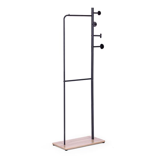 Álló ruhafogas cipőtartó polccal