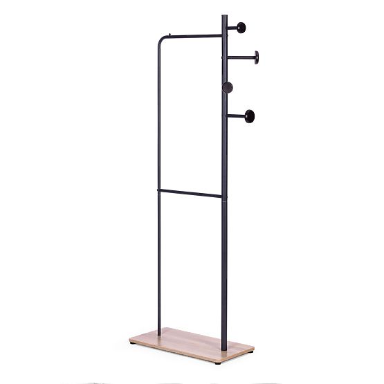 Álló ruhafogas cipőtartó polccal