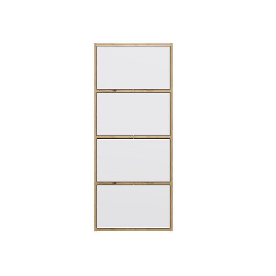 ALMA KOMÓD FEHÉR ELŐLAPPAL ARTISAN TÖLGY KORPUSSAL