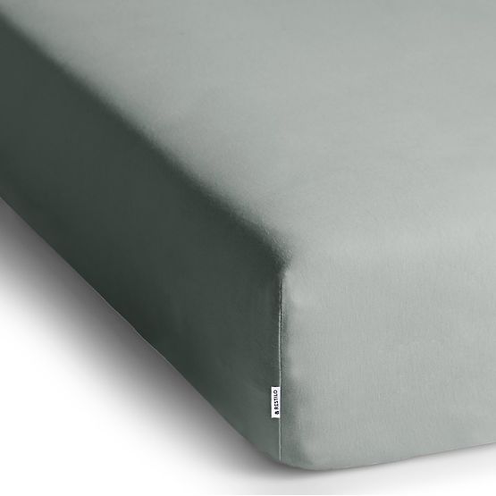 AMBER lepedő szürke szín klasszikus stílus jersey anyag 80-90x200 DecoKing