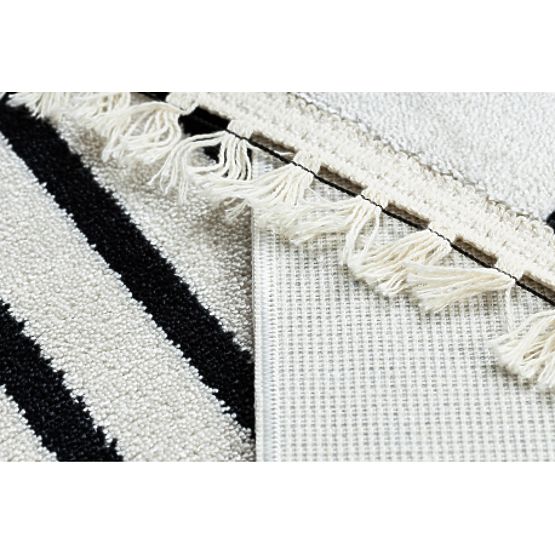 AMOUR 53096C szőnyeg krém - Keret, modern, elegáns vonalak