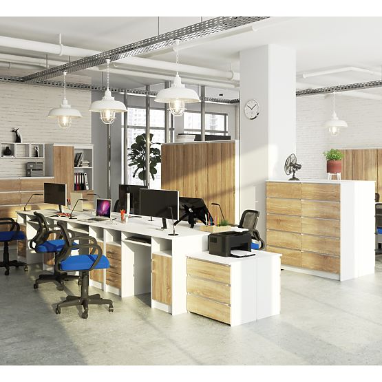 ANA ÍRÓASZTAL PK FEHÉR / SONOMA