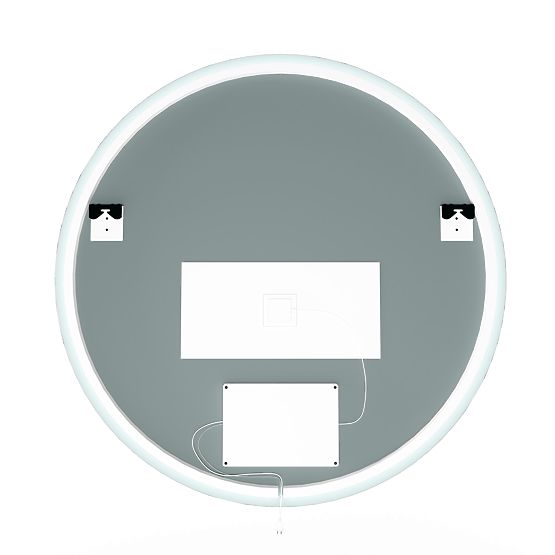 Andrea 80 cm-es kerek, LED világítással ellátott, páramentes függő tükör