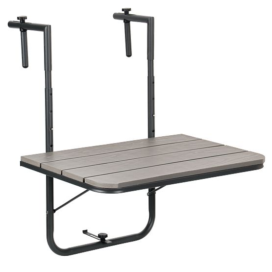 ARETTO szürke összecsukható erkélyasztal