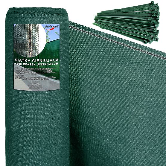 Árnyékoló álcaháló 135g 1,5X50 m zöld