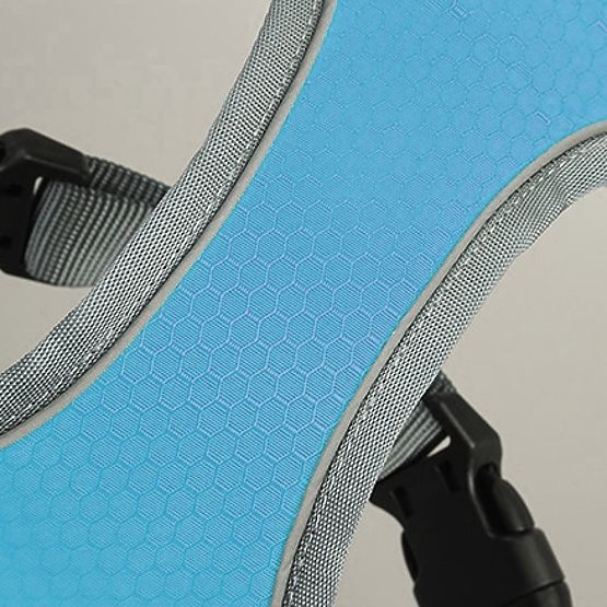 ASTRO kék kutya edzőhám M méret