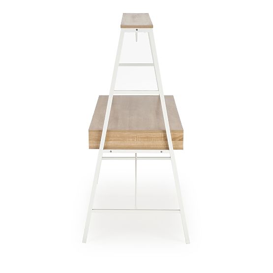 B48 íróasztal sonoma tölgy / fehér (1p=1db)