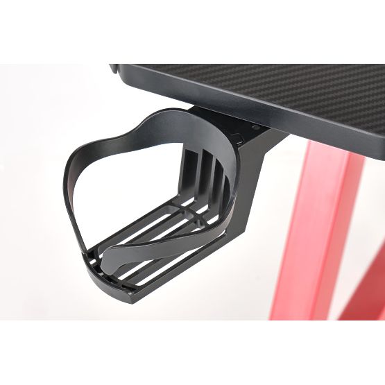 B49 íróasztal fekete/piros (1p=1db)