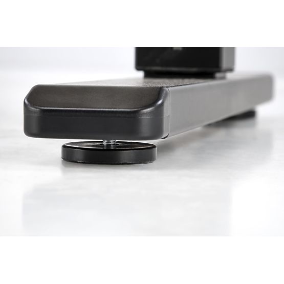 B53 íróasztal állítható magassággal, artisan tölgy / fekete (2p=1db)