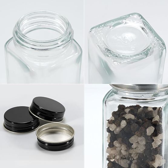 BAKER 24 darabos fűszeres üvegkészlet