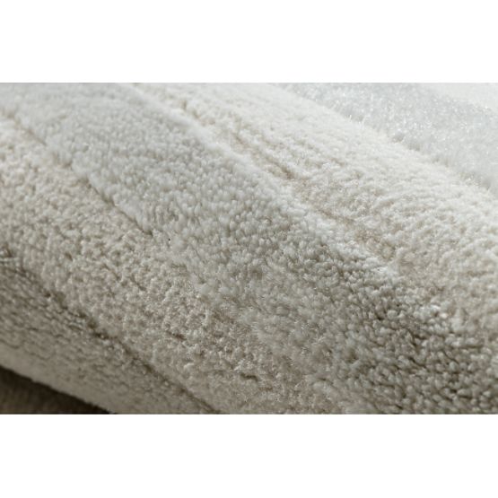 BALANCE 1921 szőnyeg krémszínű - Geometrikus, strukturális, glamour