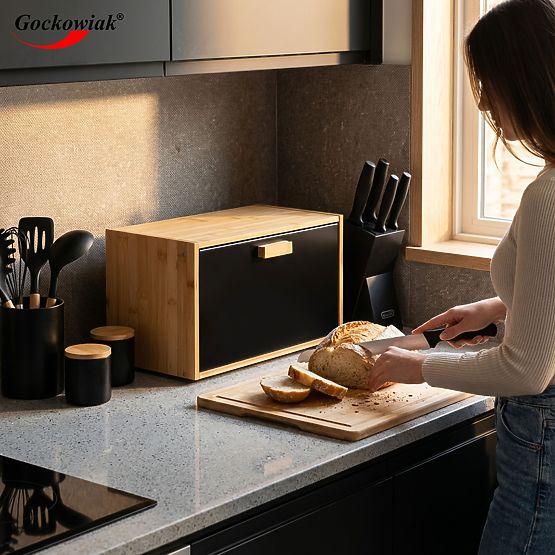 Bambusz kenyértartó CHARLES