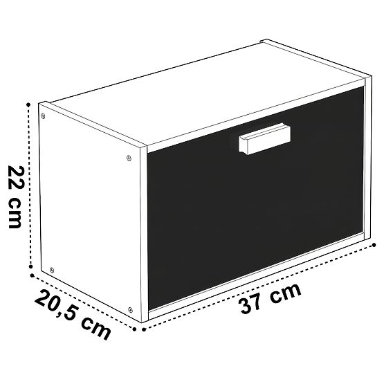 Bambusz kenyértartó CHARLES