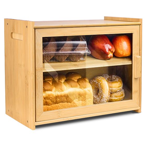 Bambusz kenyértartó Pierre, kenyértároló edény