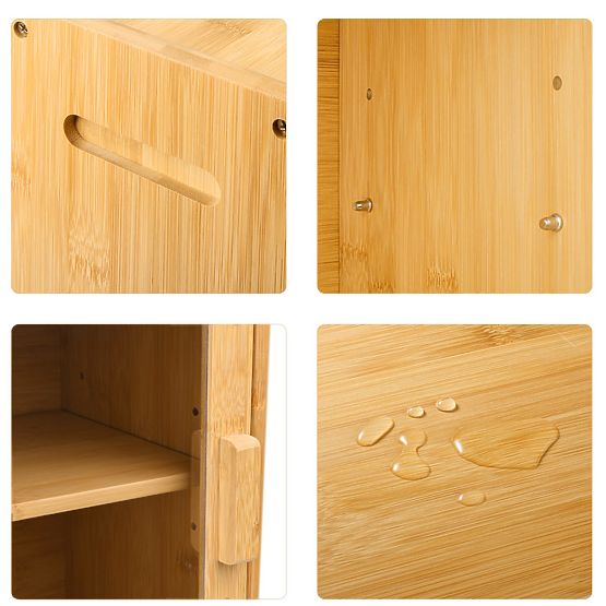 Bambusz kenyértartó Pierre, kenyértároló edény