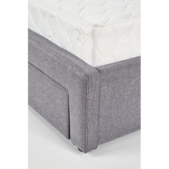 BETINA 160 ágy fiókokkal szürke (4p=1db)