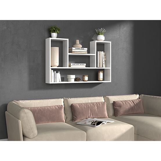 BILBAO 4P FEHÉR POLC