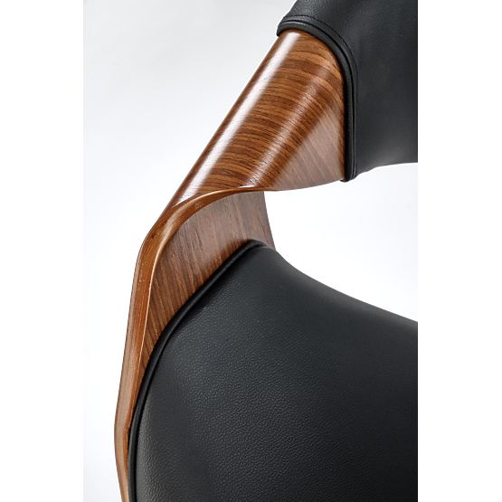 BILBO fekete/dió irodai szék (1p=1db)