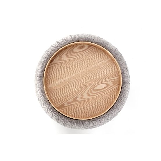 BONO világosszürke puff (1p=1db)