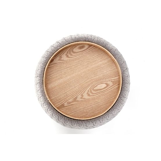 BONO világosszürke puff (1p=1db)