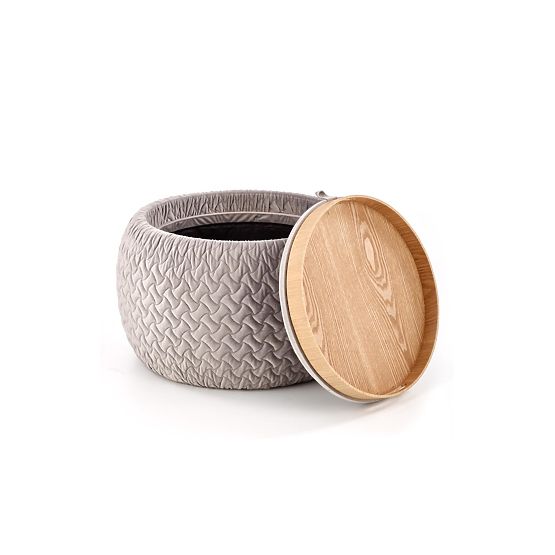 BONO világosszürke puff (1p=1db)