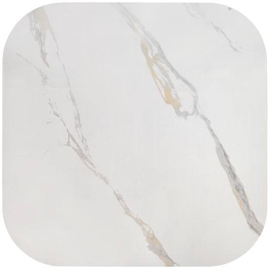 BORNA konferencia asztal fehér márvány felülettel (1p=1db)