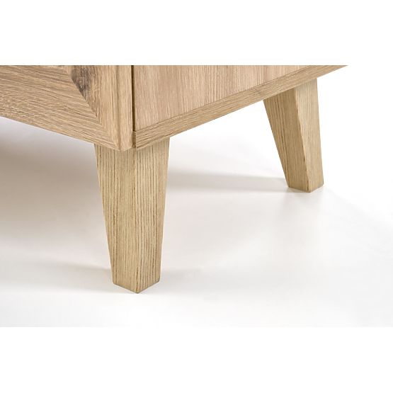 BORNEO KM-2 komód artisan tölgy/fekete