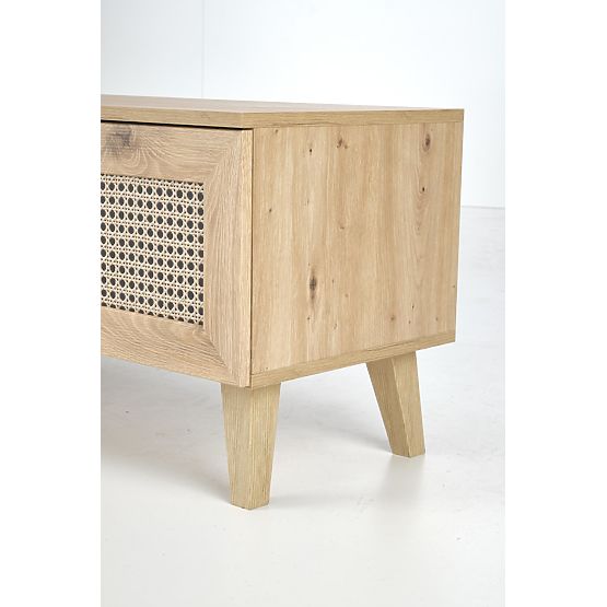 BORNEO RTV-1 TV állvány tölgy artisan/fekete (1p=1db)