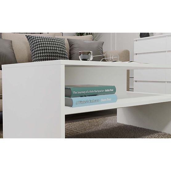 Boston dohányzóasztal BOSTON FEHÉR