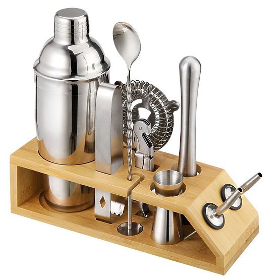 BRADFORD 10 darabos bármixer készlet