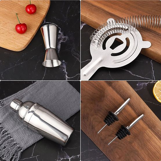 BRADFORD 10 darabos bármixer készlet